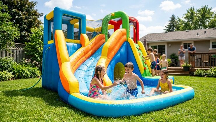 Creative Ways to Keep Kids Entertained During Summer Break on a Budget water slide rentals